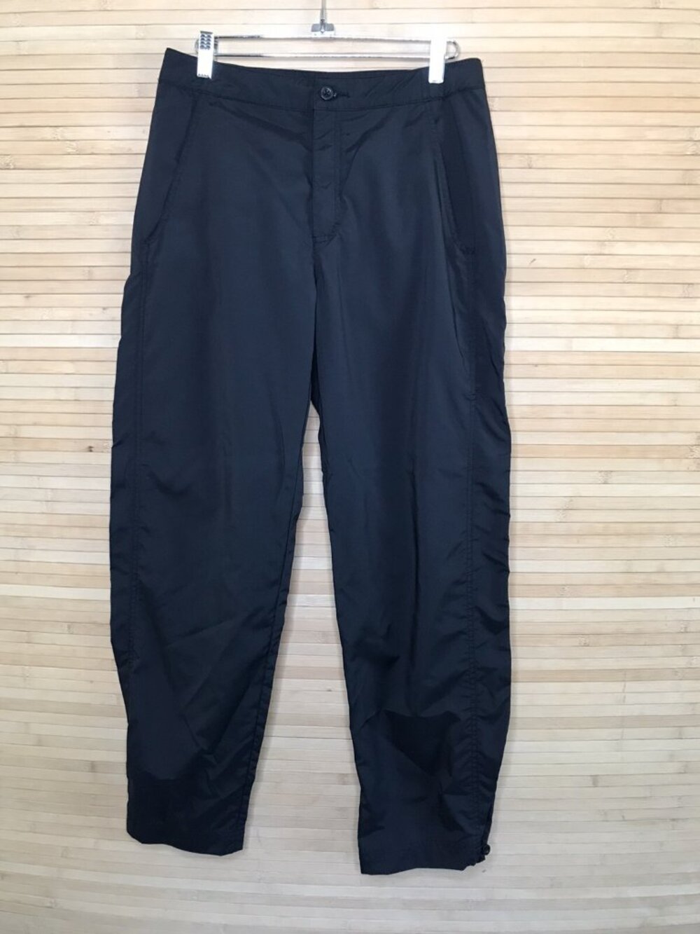 Royal Robins  Women's Size 6 Nylon Hiking Pants Black Adjustable Waist ankle